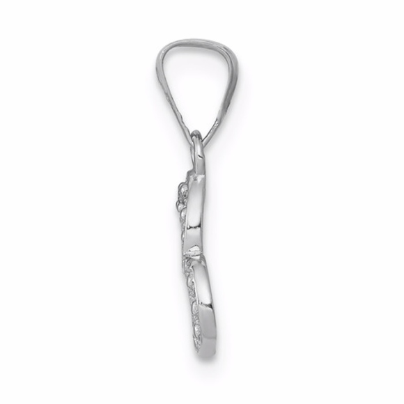 14K Yellow Gold 0.38ct Diamond Heart Pendant | More Than  14k Diamond Heart Pendant